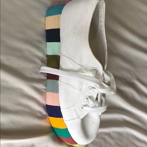 NEVER BEEN WORN platform colourful Supergas